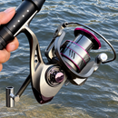 Molinete de Pesca Profissional com Drag de 12 kg e 13 Rolamentos