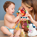 Brinquedo Sensorial Montessori OVNI 3 em 1