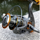 Molinete de Pesca Profissional com Drag de 12 kg e 13 Rolamentos