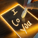 Luminária Criativa com Quadro Iluminado para Recados