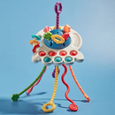 Brinquedo Sensorial Montessori OVNI 3 em 1