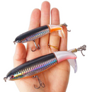 Kit de Iscas Artificiais Giratórias para Pesca (Compre 6 Leve 8)