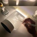 Luminária Criativa com Quadro Iluminado para Recados